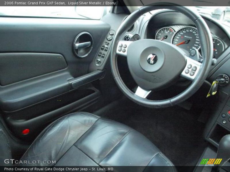 Liquid Silver Metallic / Ebony 2006 Pontiac Grand Prix GXP Sedan