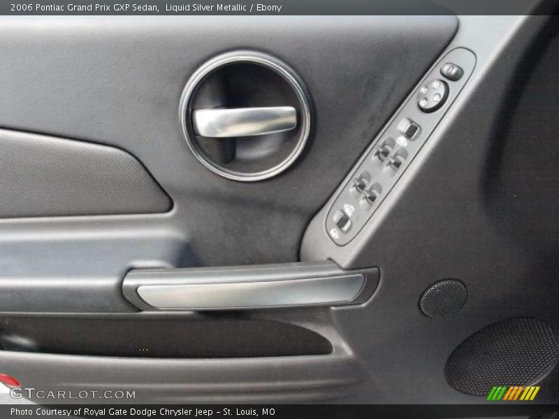 Liquid Silver Metallic / Ebony 2006 Pontiac Grand Prix GXP Sedan