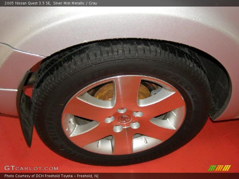 Silver Mist Metallic / Gray 2005 Nissan Quest 3.5 SE