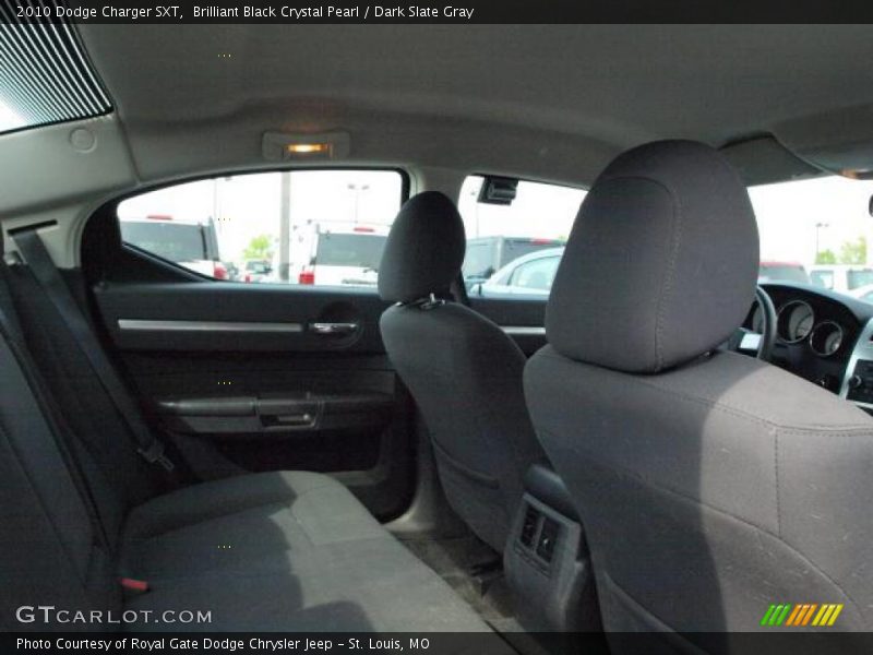 Brilliant Black Crystal Pearl / Dark Slate Gray 2010 Dodge Charger SXT