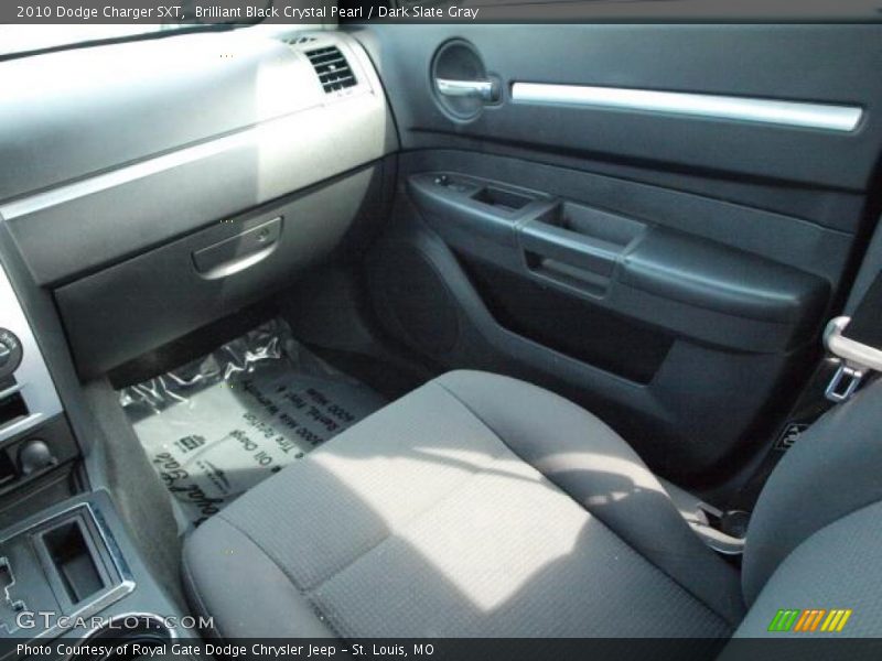 Brilliant Black Crystal Pearl / Dark Slate Gray 2010 Dodge Charger SXT