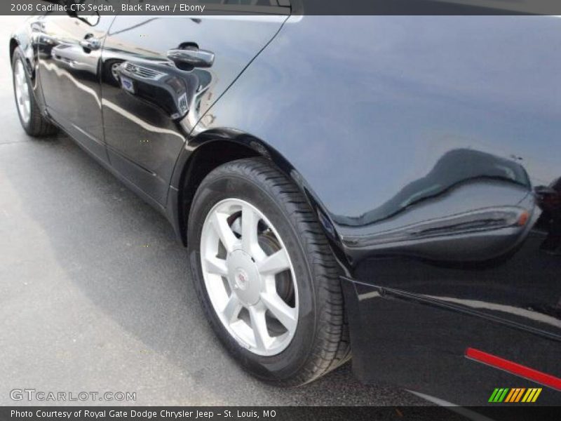 Black Raven / Ebony 2008 Cadillac CTS Sedan