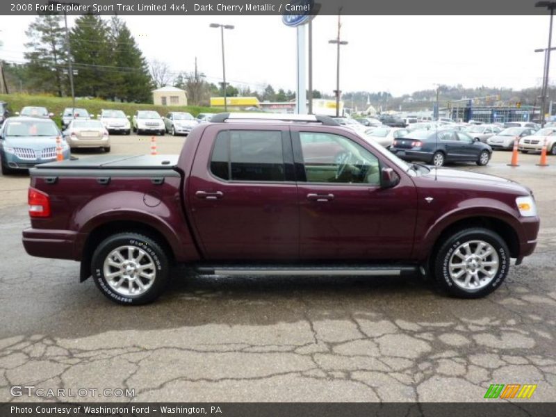  2008 Explorer Sport Trac Limited 4x4 Dark Cherry Metallic