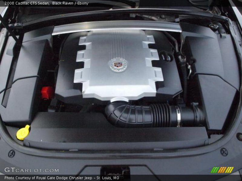 Black Raven / Ebony 2008 Cadillac CTS Sedan