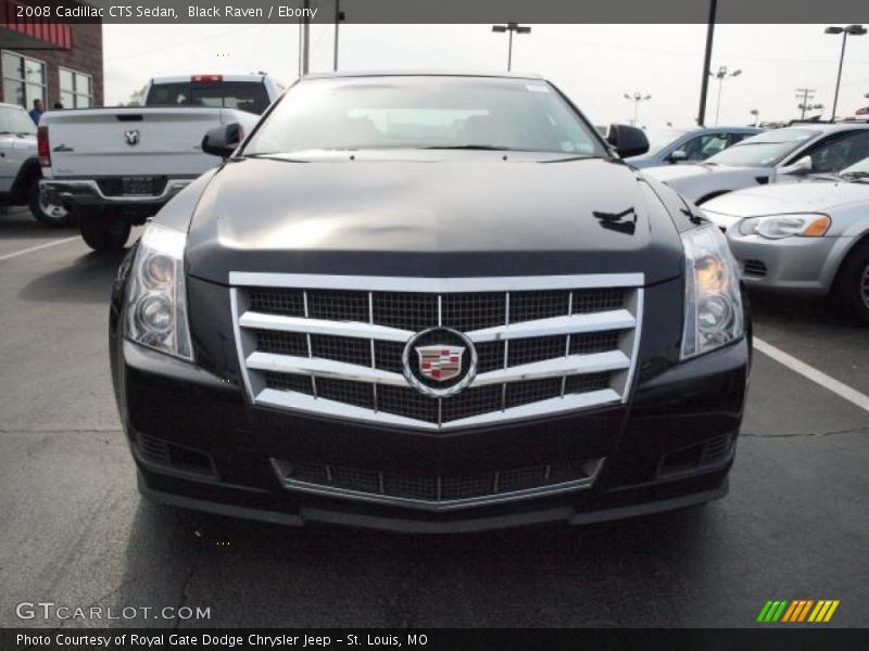 Black Raven / Ebony 2008 Cadillac CTS Sedan