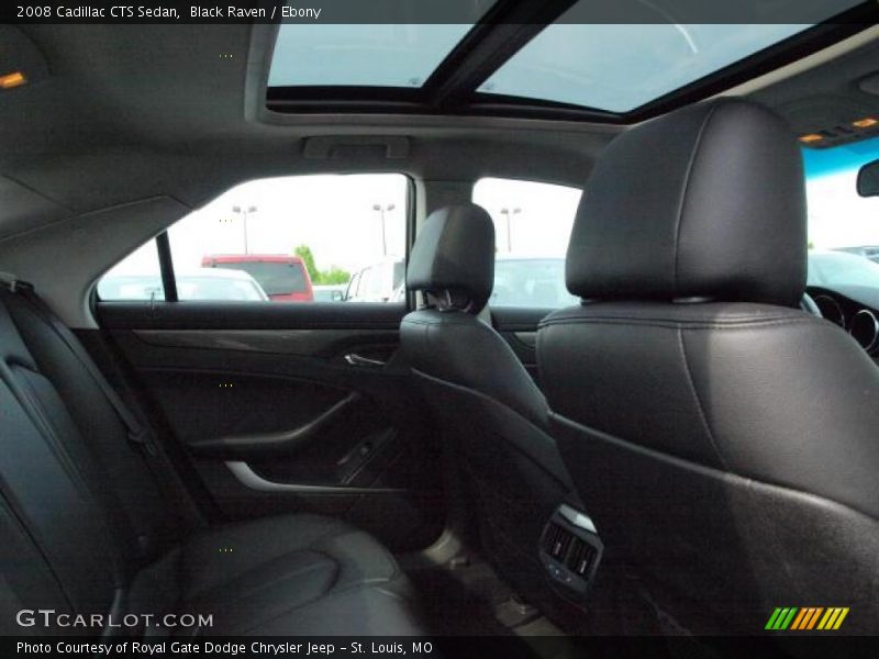 Black Raven / Ebony 2008 Cadillac CTS Sedan