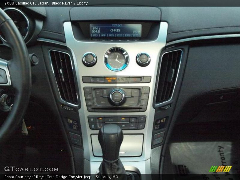 Black Raven / Ebony 2008 Cadillac CTS Sedan