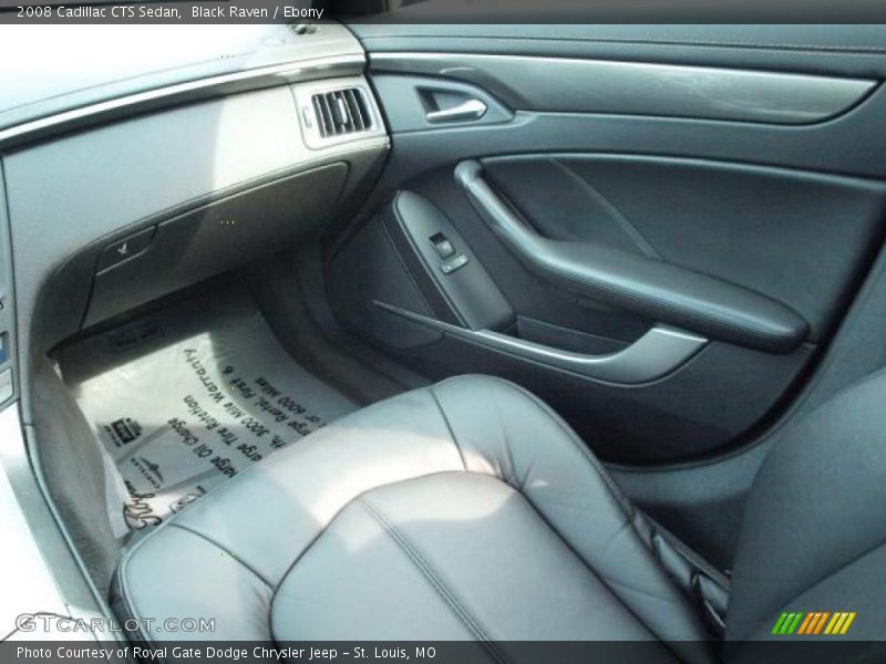 Black Raven / Ebony 2008 Cadillac CTS Sedan