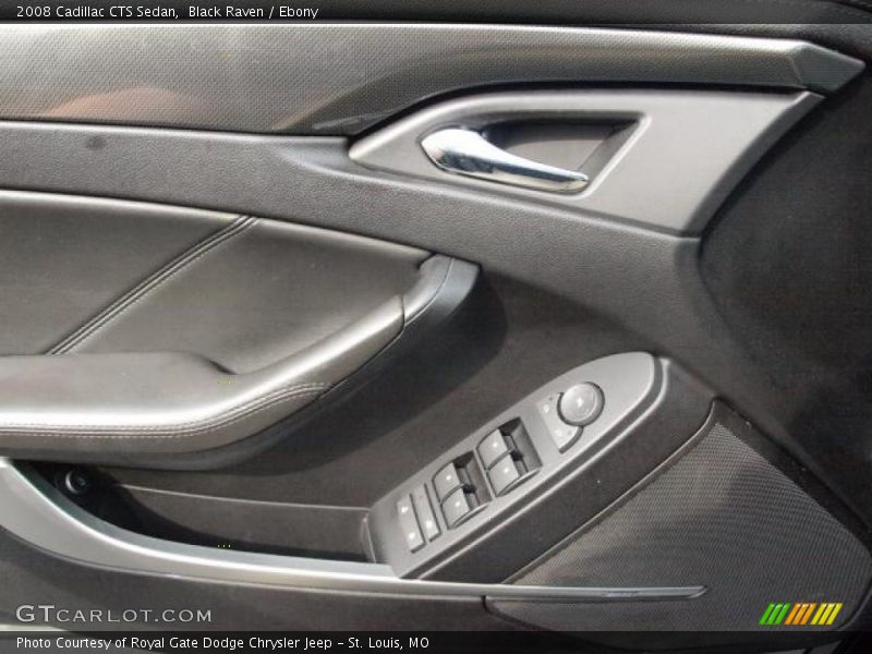 Black Raven / Ebony 2008 Cadillac CTS Sedan