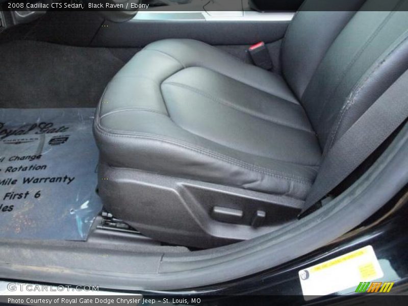 Black Raven / Ebony 2008 Cadillac CTS Sedan
