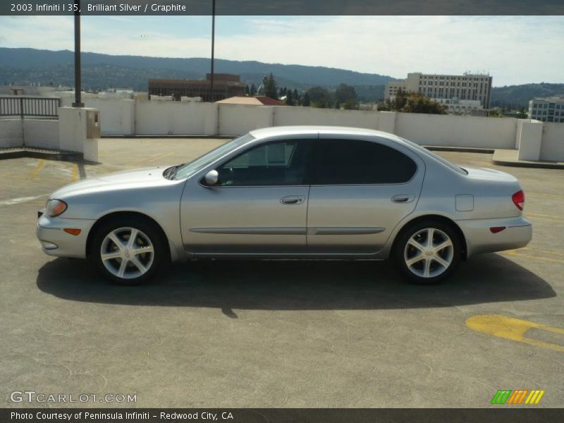 Brilliant Silver / Graphite 2003 Infiniti I 35
