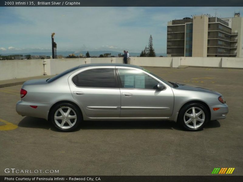 Brilliant Silver / Graphite 2003 Infiniti I 35