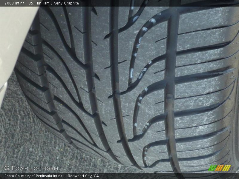 Brilliant Silver / Graphite 2003 Infiniti I 35