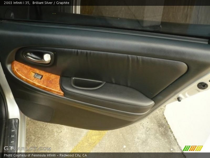 Brilliant Silver / Graphite 2003 Infiniti I 35