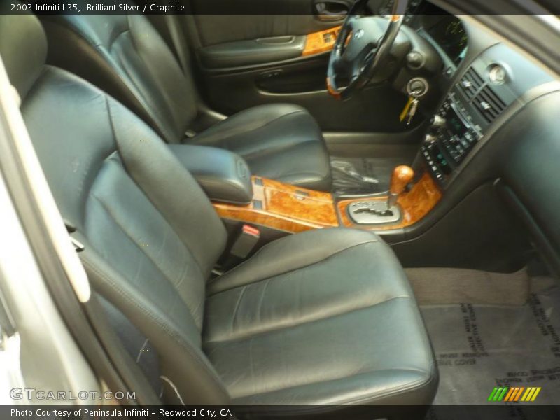 Brilliant Silver / Graphite 2003 Infiniti I 35