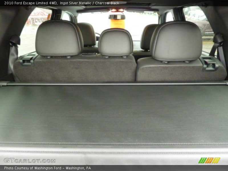 Ingot Silver Metallic / Charcoal Black 2010 Ford Escape Limited 4WD