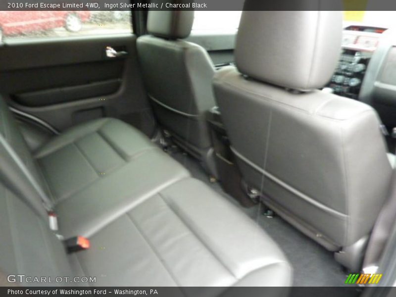 Ingot Silver Metallic / Charcoal Black 2010 Ford Escape Limited 4WD
