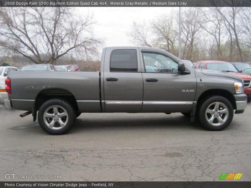 Mineral Gray Metallic / Medium Slate Gray 2008 Dodge Ram 1500 Big Horn Edition Quad Cab 4x4