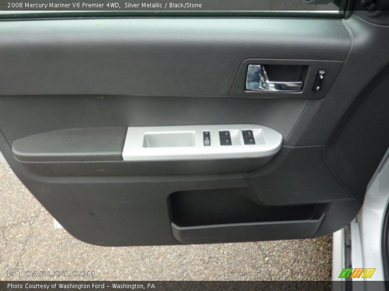 Silver Metallic / Black/Stone 2008 Mercury Mariner V6 Premier 4WD