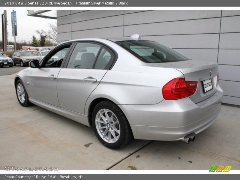 Titanium Silver Metallic / Black 2010 BMW 3 Series 328i xDrive Sedan