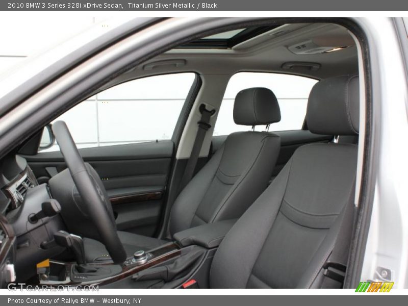 Titanium Silver Metallic / Black 2010 BMW 3 Series 328i xDrive Sedan