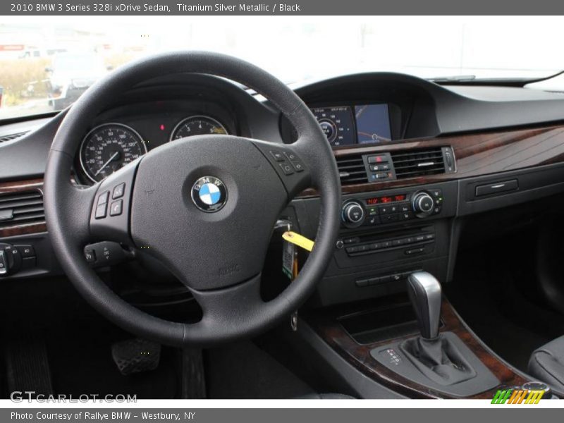 Titanium Silver Metallic / Black 2010 BMW 3 Series 328i xDrive Sedan