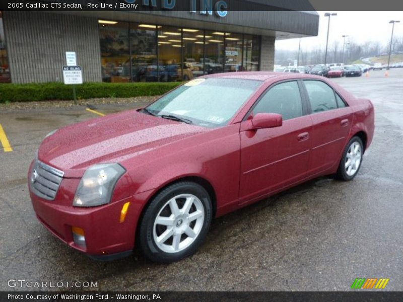 Red Line / Ebony 2005 Cadillac CTS Sedan