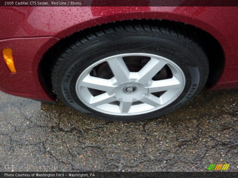 Red Line / Ebony 2005 Cadillac CTS Sedan