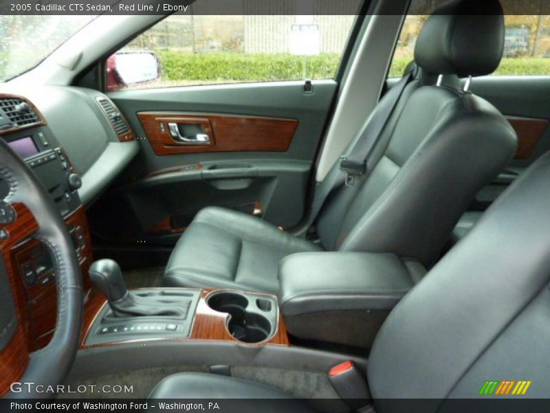 Red Line / Ebony 2005 Cadillac CTS Sedan