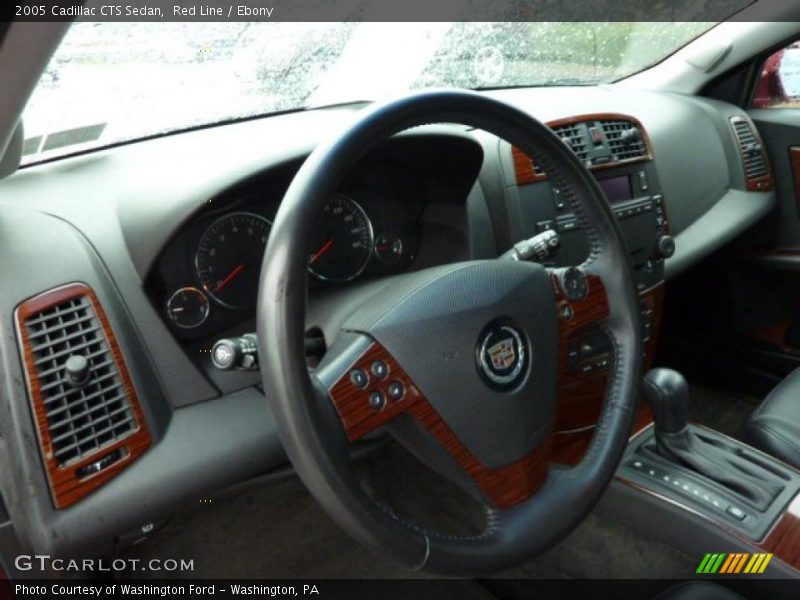 Red Line / Ebony 2005 Cadillac CTS Sedan