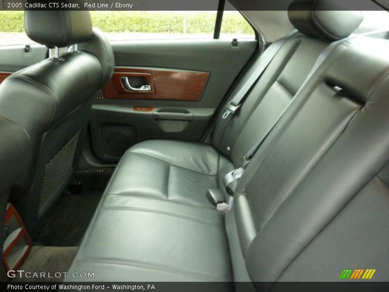 Red Line / Ebony 2005 Cadillac CTS Sedan