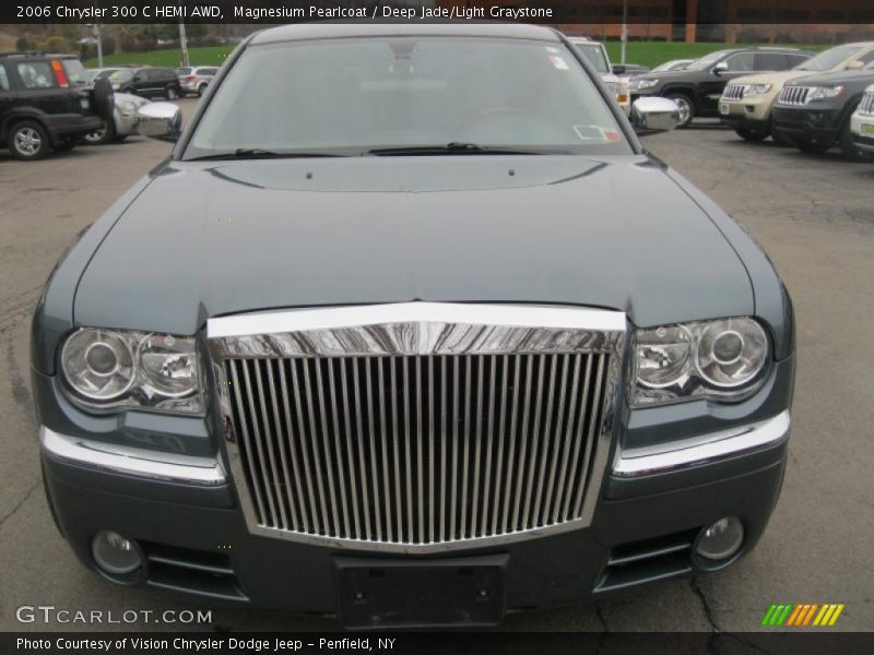 Magnesium Pearlcoat / Deep Jade/Light Graystone 2006 Chrysler 300 C HEMI AWD