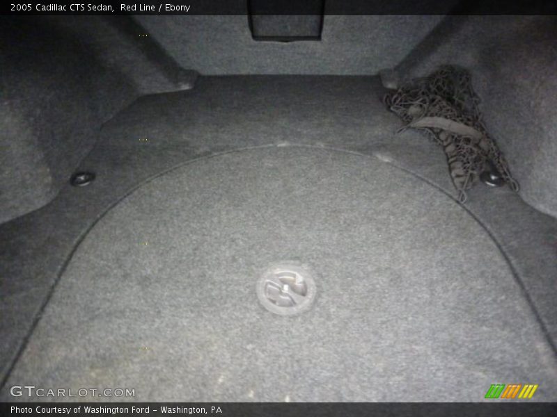 Red Line / Ebony 2005 Cadillac CTS Sedan