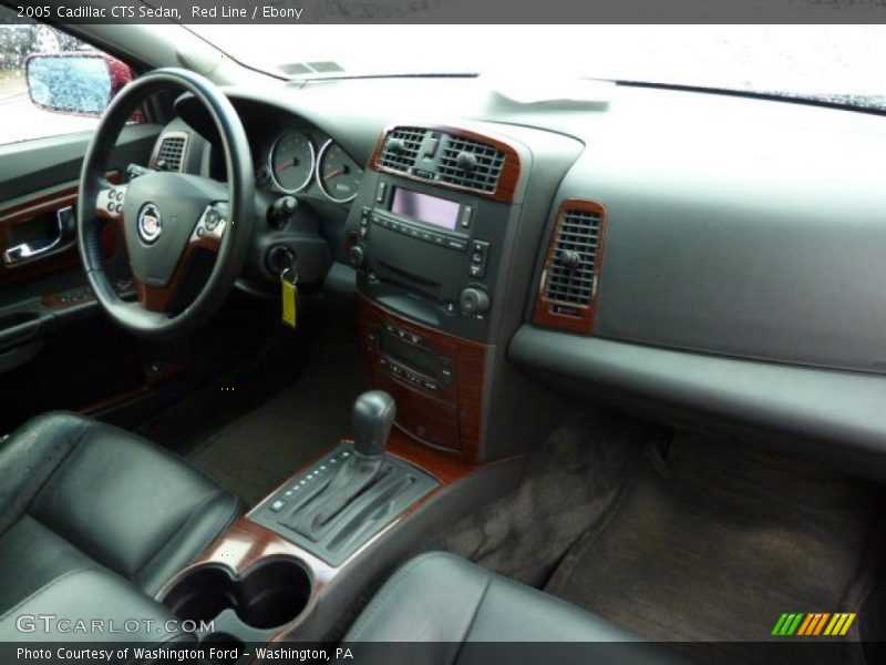 Red Line / Ebony 2005 Cadillac CTS Sedan