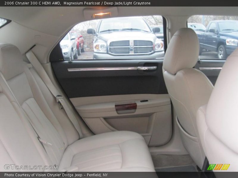 Magnesium Pearlcoat / Deep Jade/Light Graystone 2006 Chrysler 300 C HEMI AWD