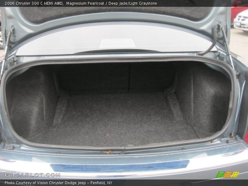 Magnesium Pearlcoat / Deep Jade/Light Graystone 2006 Chrysler 300 C HEMI AWD