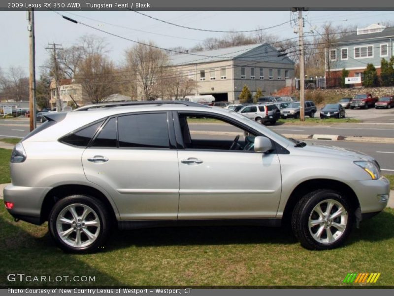 Tungsten Pearl / Black 2009 Lexus RX 350 AWD