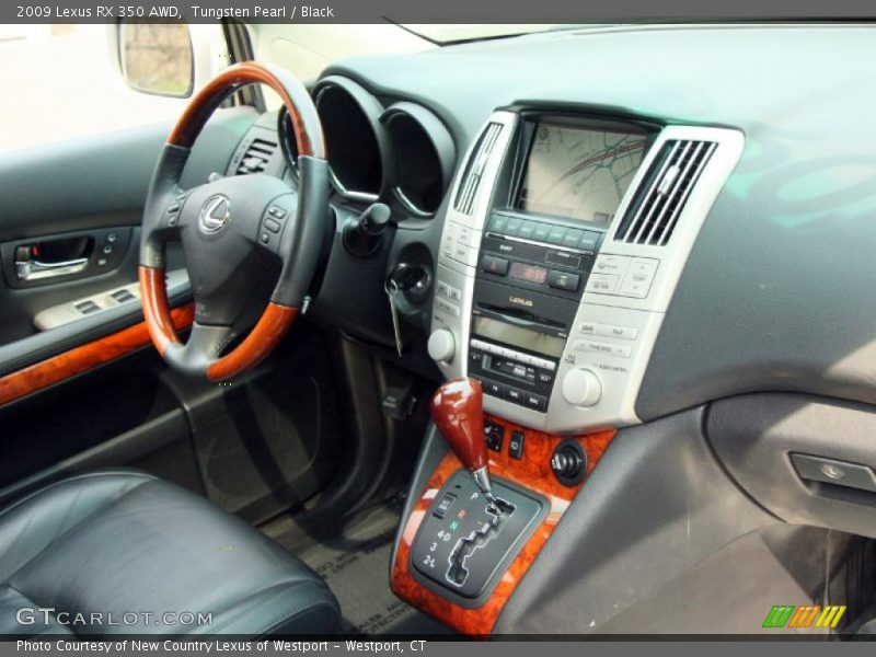 Tungsten Pearl / Black 2009 Lexus RX 350 AWD