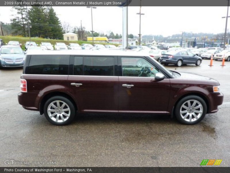 Cinnamon Metallic / Medium Light Stone 2009 Ford Flex Limited AWD