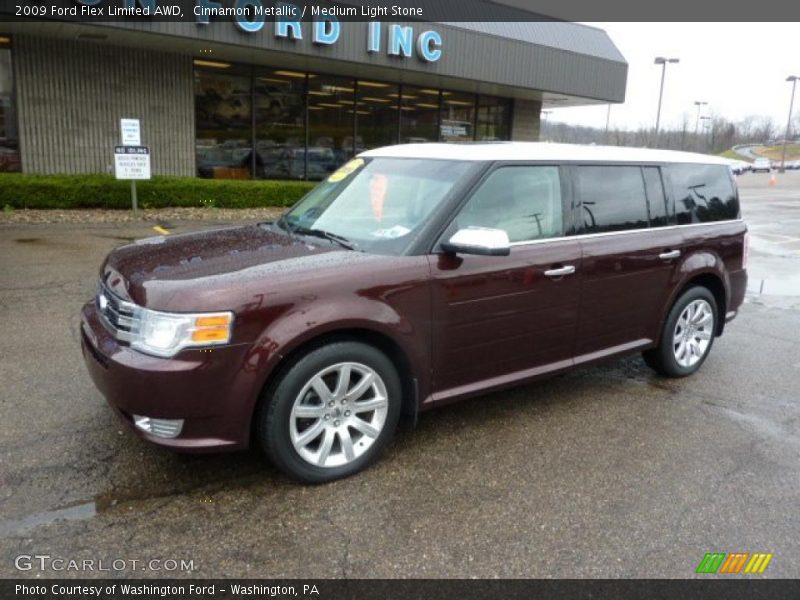 Cinnamon Metallic / Medium Light Stone 2009 Ford Flex Limited AWD