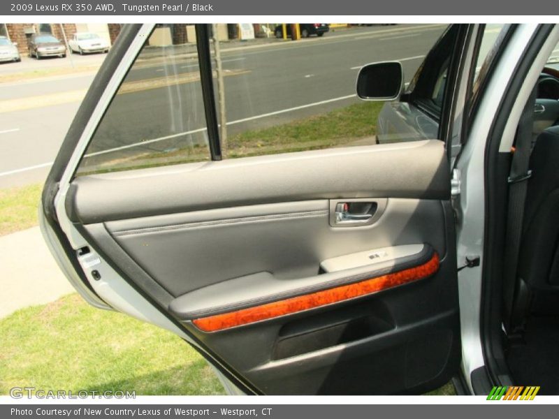 Tungsten Pearl / Black 2009 Lexus RX 350 AWD