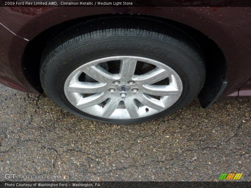 Cinnamon Metallic / Medium Light Stone 2009 Ford Flex Limited AWD