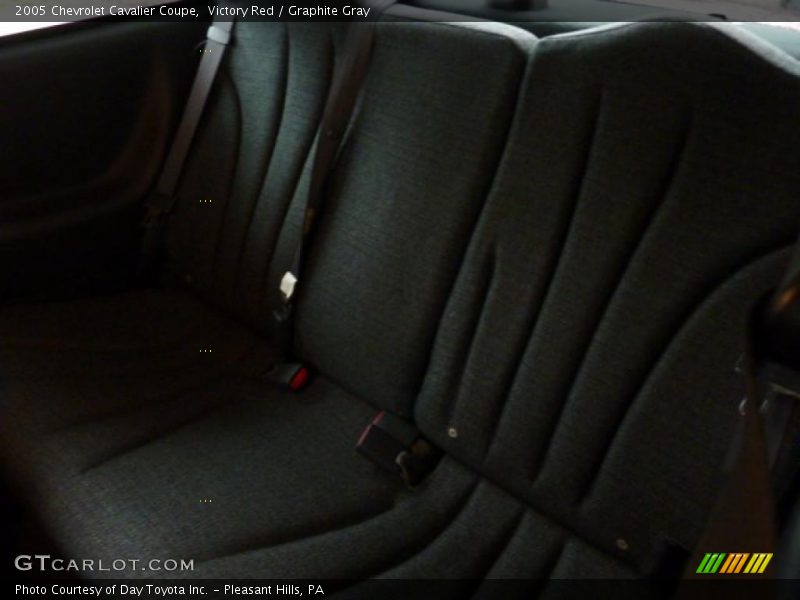 Victory Red / Graphite Gray 2005 Chevrolet Cavalier Coupe
