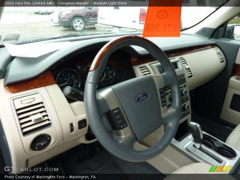 Cinnamon Metallic / Medium Light Stone 2009 Ford Flex Limited AWD