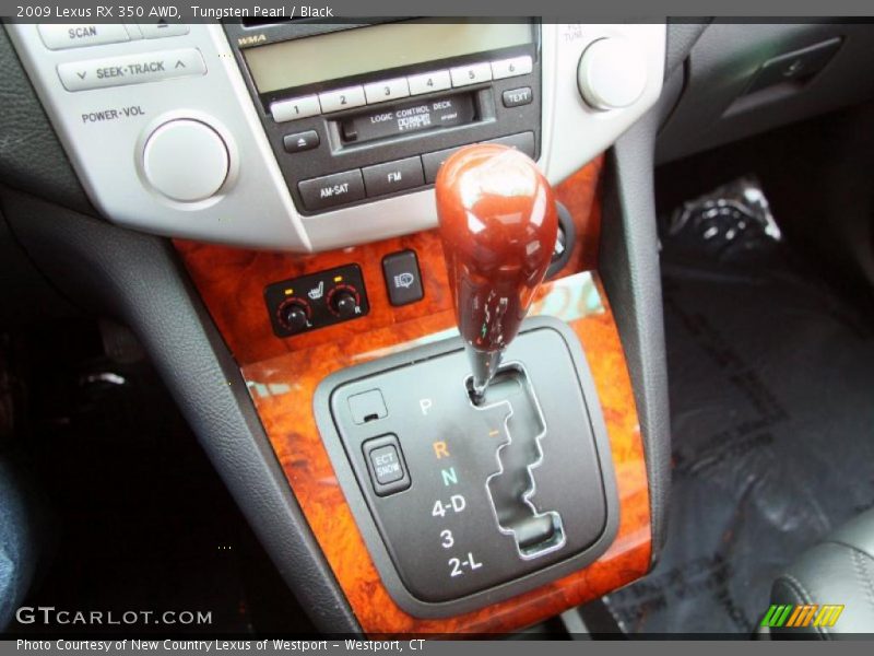 Tungsten Pearl / Black 2009 Lexus RX 350 AWD