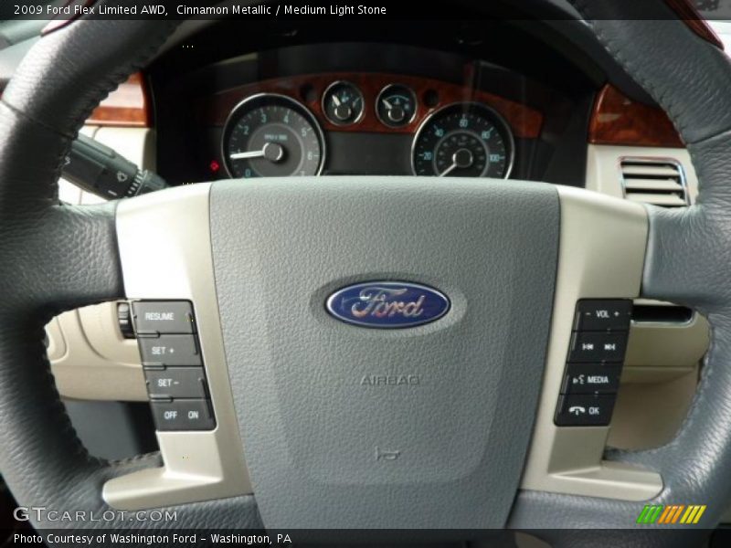 Cinnamon Metallic / Medium Light Stone 2009 Ford Flex Limited AWD