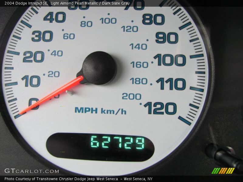 Light Almond Pearl Metallic / Dark Slate Gray 2004 Dodge Intrepid SE