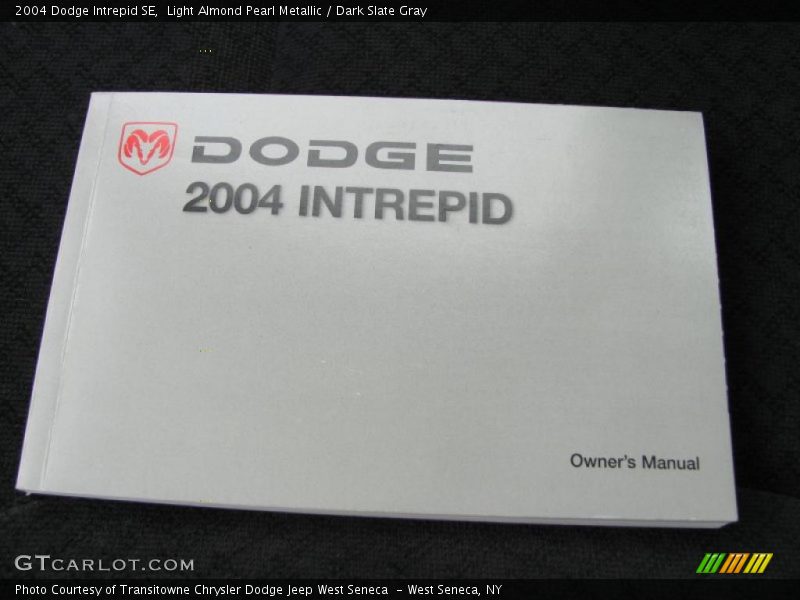 Light Almond Pearl Metallic / Dark Slate Gray 2004 Dodge Intrepid SE