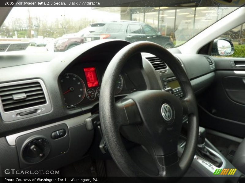 Black / Anthracite 2005 Volkswagen Jetta 2.5 Sedan