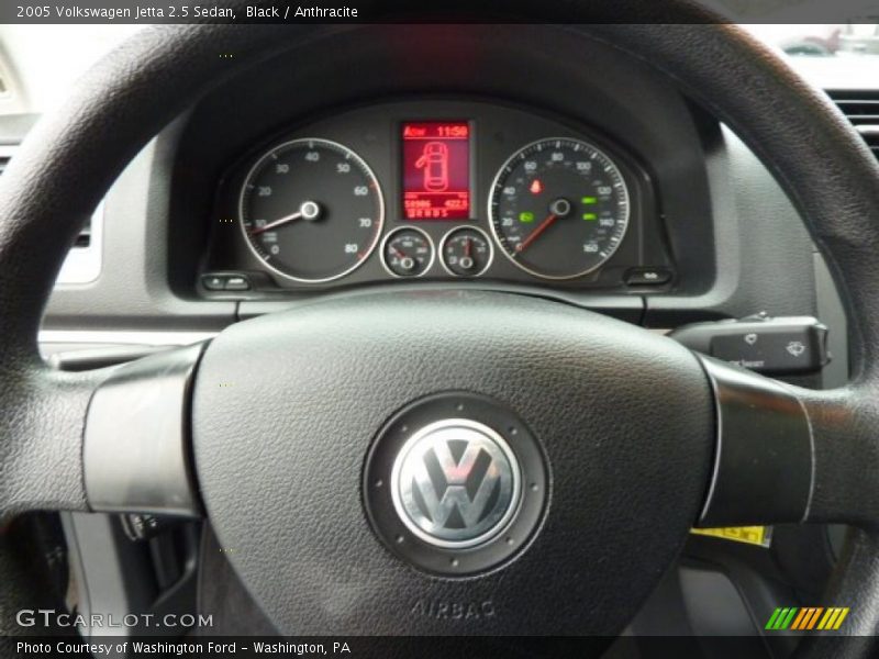 Black / Anthracite 2005 Volkswagen Jetta 2.5 Sedan